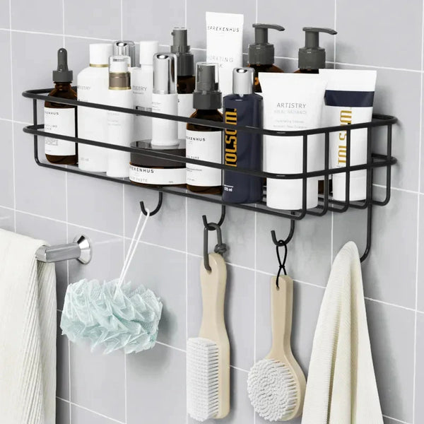 Rectangle Metal Stand with Hooks