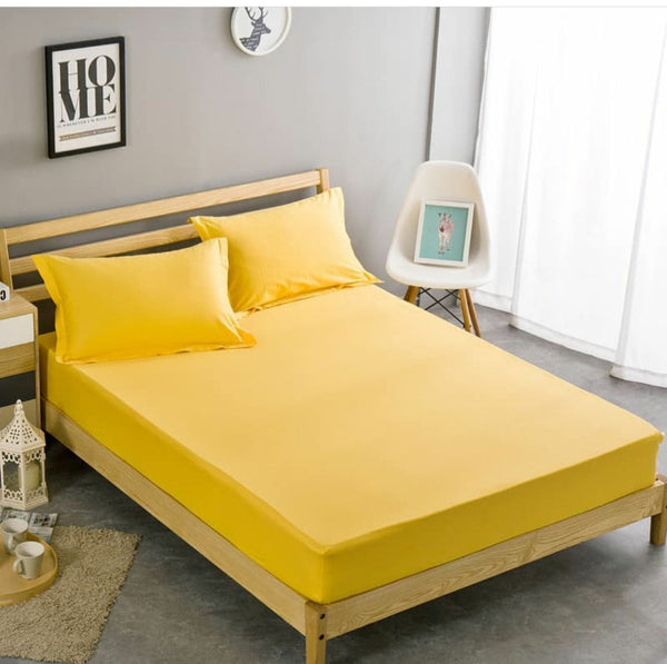Fitted sheet (Yellow)