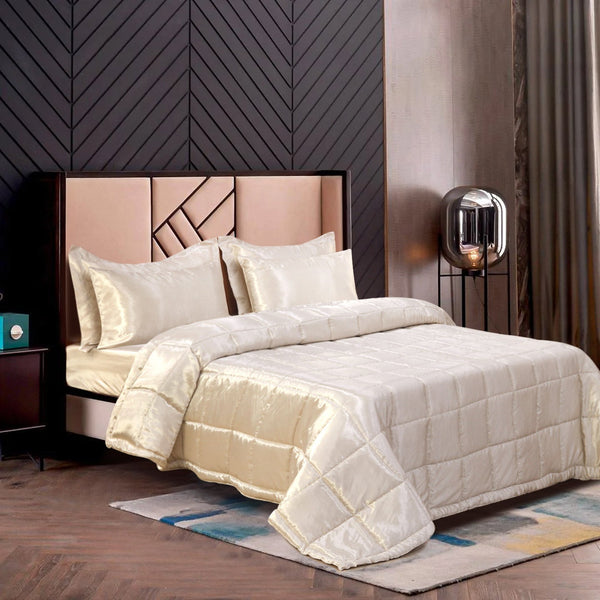 sateen silk bedspreads sets