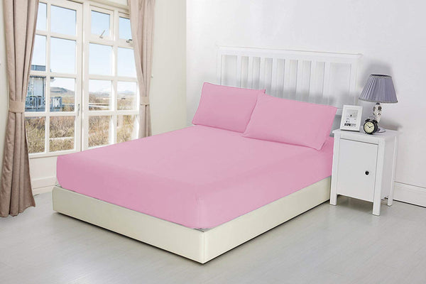 Fitted sheet (Pink)