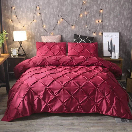 Pintuck Duvet Set