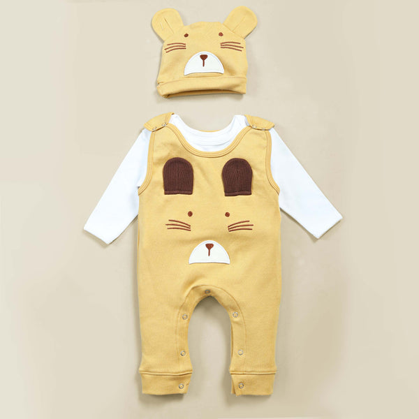 baby bear ear romper