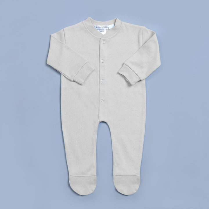 simple style solid color baby romper