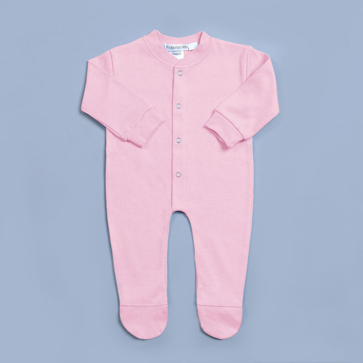 simple style solid color baby romper