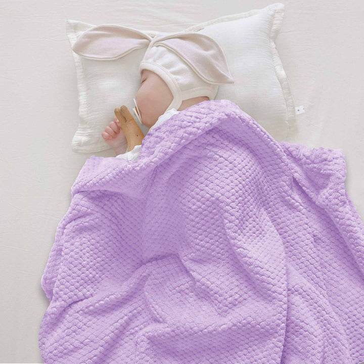 copy of baby popcorn embossed fleece blankets