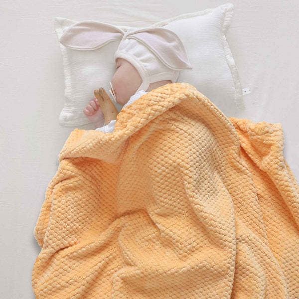 copy of baby popcorn embossed fleece blankets