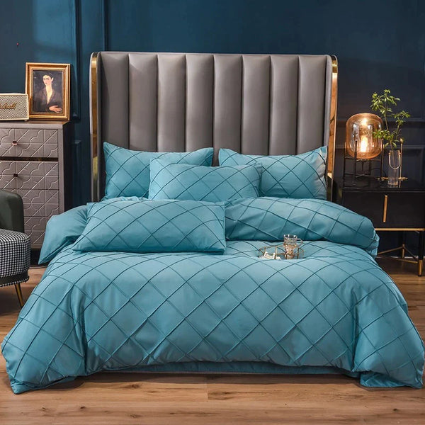 Arctic Pleated 8pcs Duvet Set