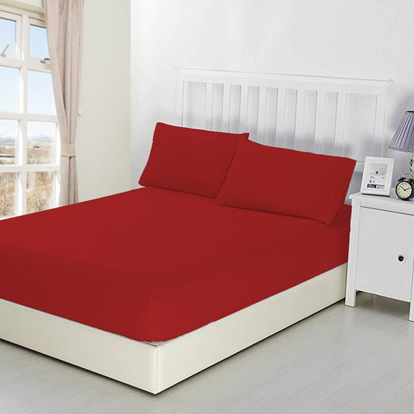 Fitted sheet (Red)
