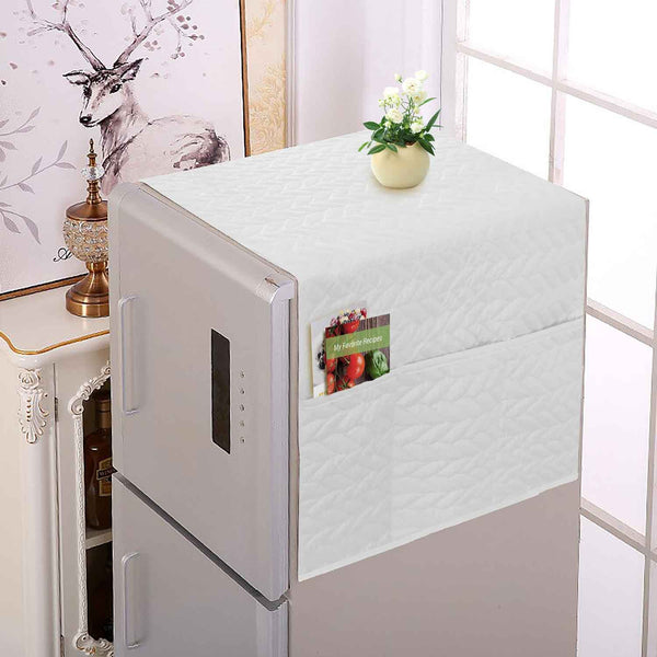 Ultrasonic Fridge Cover White