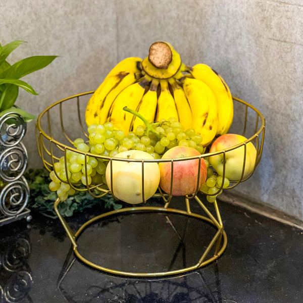 Golden Fruits & Snacks Display