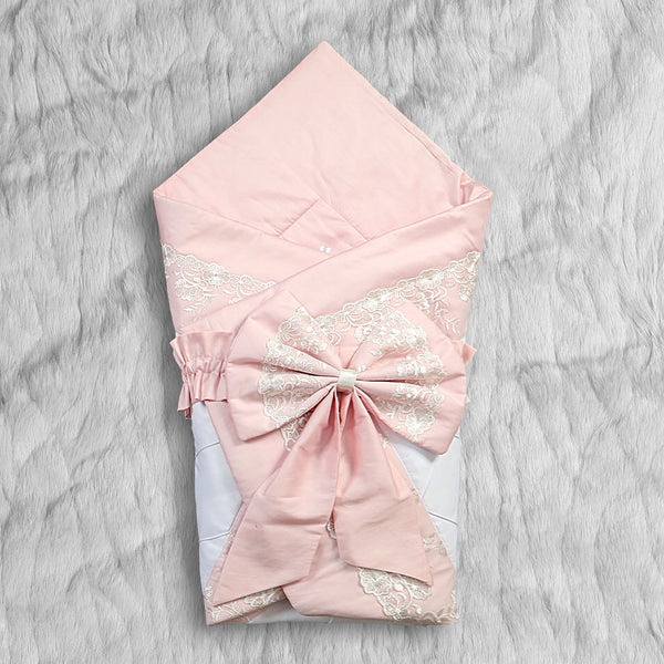 luxury laced baby wrapping sheet