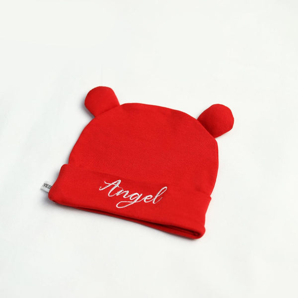 embroidered little angel baby caps