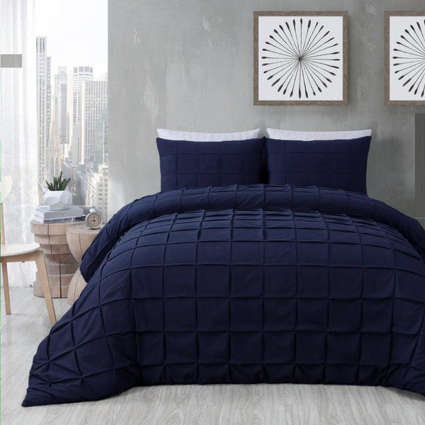 Pleated 8pcs Duvet Set