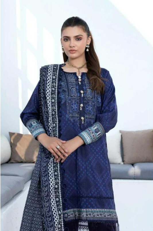 Blue Lawn Dress