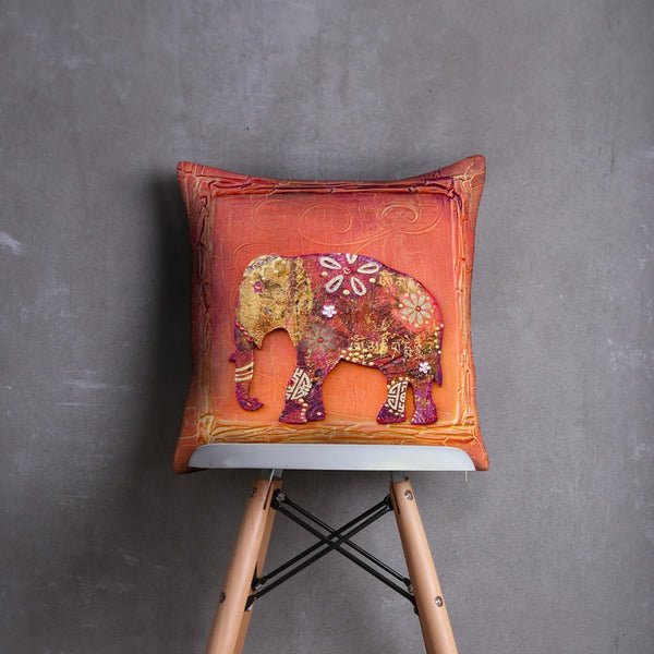Regal Elephant- Cushion Cover