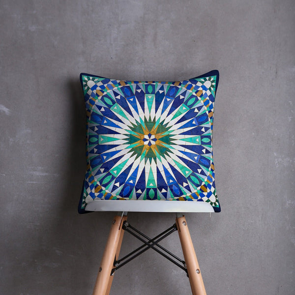 Geometric Starburst - Cushion Cover