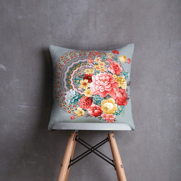 Floral Paisley - Cushion Cover