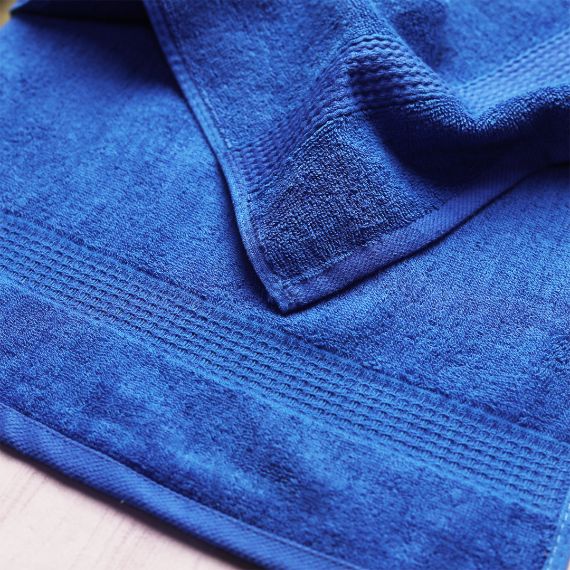 Solid Royal Blue Baby Towels