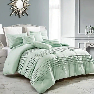 Cotton Pleated Duvet Set - The Thready