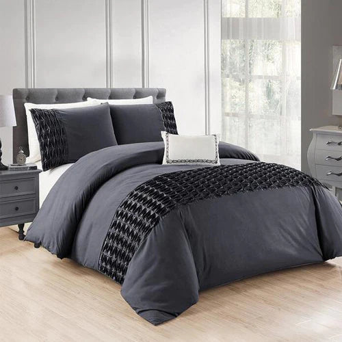 Twisted Pleated Duvet Set
