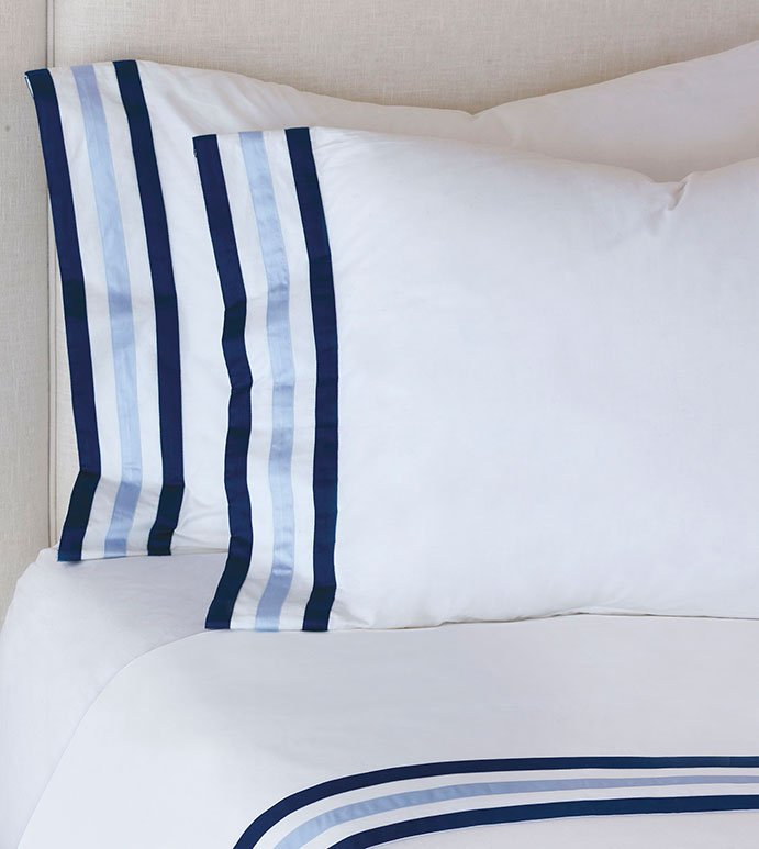 Greek with Ribbon Duvet Set - The Thready