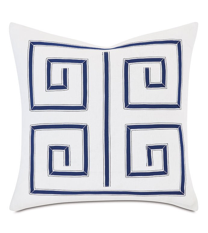 Greek with Ribbon Duvet Set - The Thready