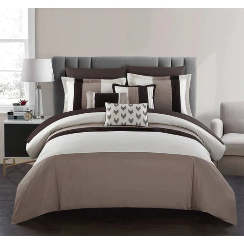 Luxury Duvet Set With Pleate
