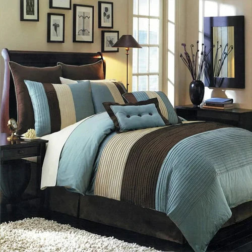 Luxury pleated Duvet Set